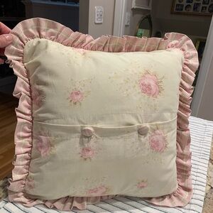 Vintage Laura Ashley pillow